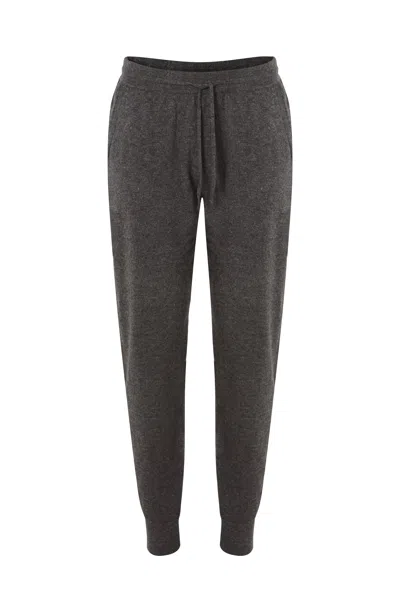 Justlove Men's Cashmere Sweatpants Tech Grey