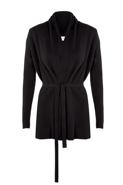 Justlove Women's Cashmere Cardigan Divine Black