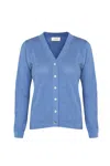 Justlove Women's Cashmere Cardigan Light Blue Sky In Blue