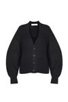 Justlove Women's Cashmere Cardigan Supersoft Black In Black