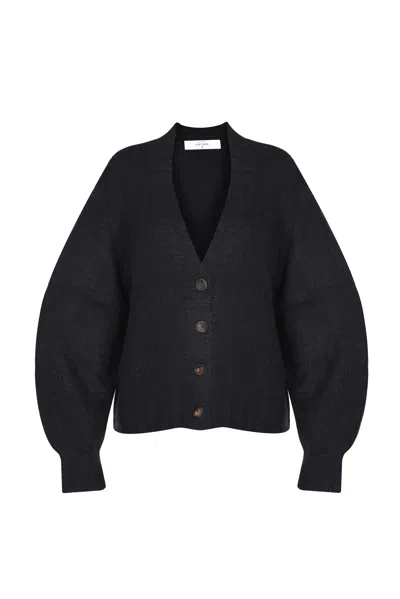 Justlove Women's Cashmere Cardigan Supersoft Black