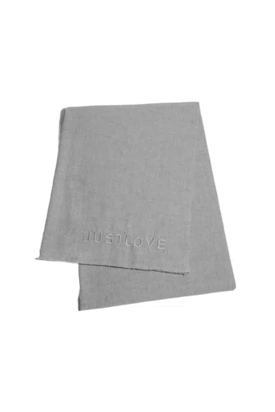 Justlove Women's Cashmere Classic Shawl Grey