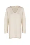 Justlove Women's Cashmere Sweater Sway Off-white In White