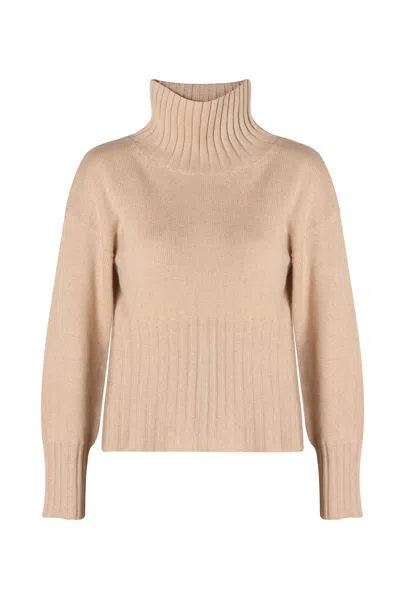 Justlove Women's Neutrals Cashmere Turtleneck Linea Beige