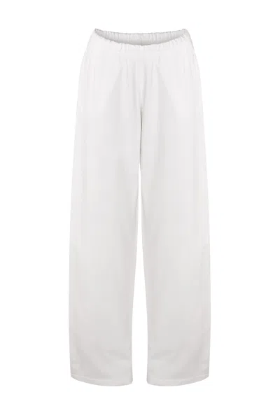 Justlove Women's Pants J-pop White
