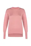 Justlove Women's Pink / Purple Ultralight Nepalese Sweater Akash Powder In Pink/purple