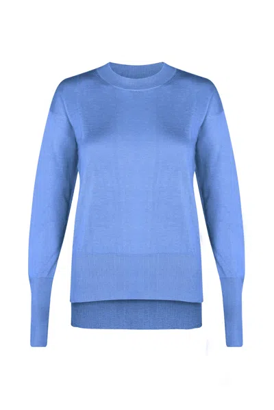 Justlove Women's Ultralight Nepalese Sweater Akash Sky Blue