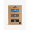 Justwears Mens New Heights Pack Of Three Moisture-wicking Stretch-jersey Trunks In New Heights