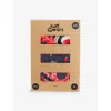 Justwears Mens Printed Pouch Pack Of Three Stretch-modal Boxer Briefs Year Of The Snake In Year Of The Snake