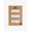 Justwears Mens Pack Of Three Moisture-wicking Stretch-jersey Boxers White