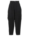 Justwest Woman Pants Black Size S Polyester, Viscose, Elastane