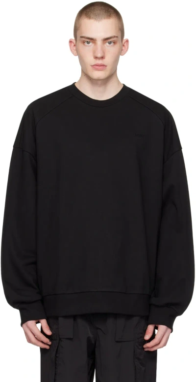 Juunj Black Embroidered Sweatshirt In 5 Black