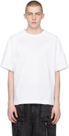 JUUNJ WHITE RAGLAN T-SHIRT