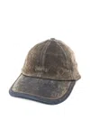 Juunj Acid-wash Denim Cap In Neutral