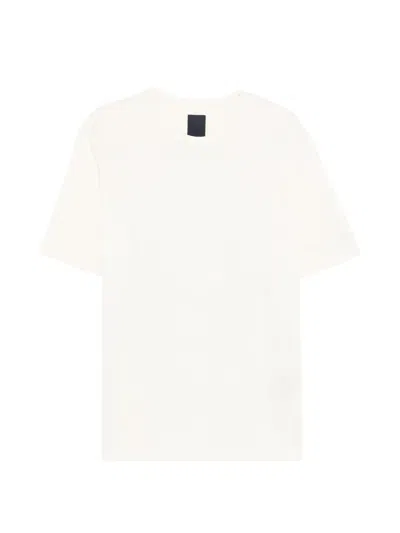 Juunj Beige Crew-neck T-shirt In White