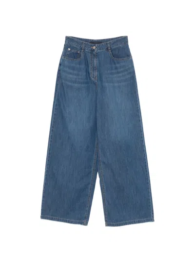 Juunj Belt-loop Pocket Jeans In Blue