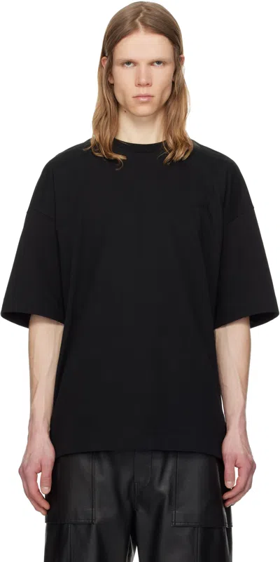 JUUNJ BLACK BASIC T-SHIRT