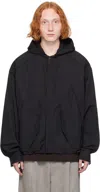 Juunj Black Big Pocket Jacket In 5 Black