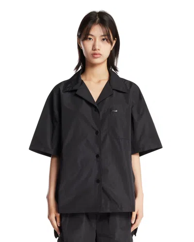 Juunj Black Boxy Shirt
