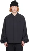 Juunj Black Puckering Shirt In 5 Black
