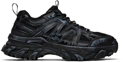 Juunj Black Synthetic Sneakers