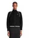 Juunj Black Technical Fabric Sweatshirt In Black