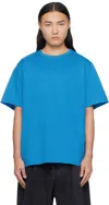 Juunj Blue Embroidered T-shirt In P Blue