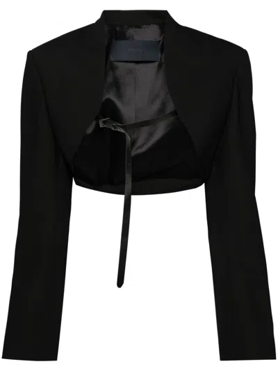 Juunj Bolero Jacket In 黑色