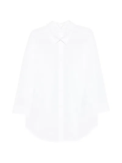Juunj Buttoned Long-sleeve Shirt In White
