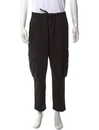 Pre-owned Juunj Cargo Pants In Black