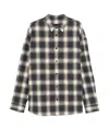 Juunj Checked Cotton Shirt In Animal Print