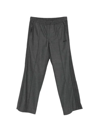 Juunj Checked Trousers In Gray