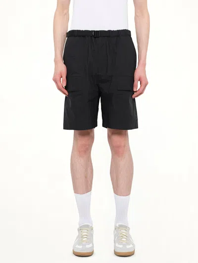 Juunj Belted Cargo Shorts In Black