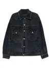 Juunj Cotton Denim Jacket In Blue