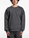 Juunj Logo-print Cotton Sweatshirt In Grey