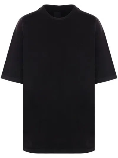 Juunj Cotton T-shirt In Black