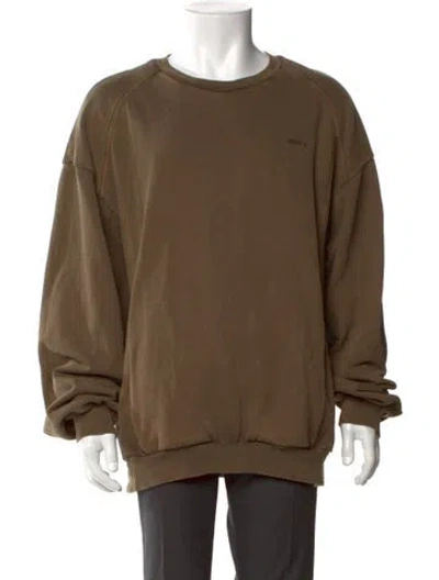 Pre-owned Juunj Crew Neck Long Sleeve Pullover In Neutral