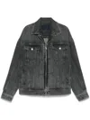 Juunj Denim Jacket In Grey