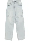 Juunj Detachable Legs Jeans In Blue