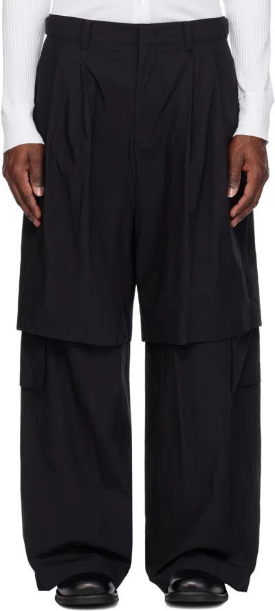 Juunj Detachable Pants In Black