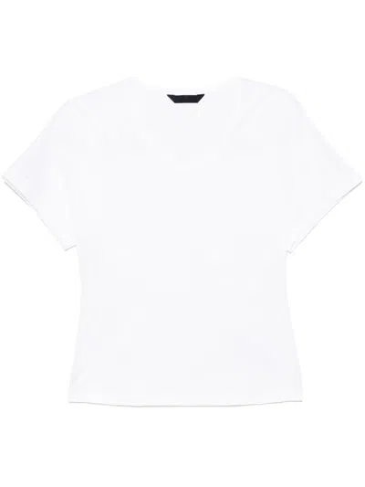 Juunj Dolman-sleeved T-shirt In Weiss
