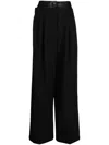 Juunj Hose Mit Weitem Bein In Black