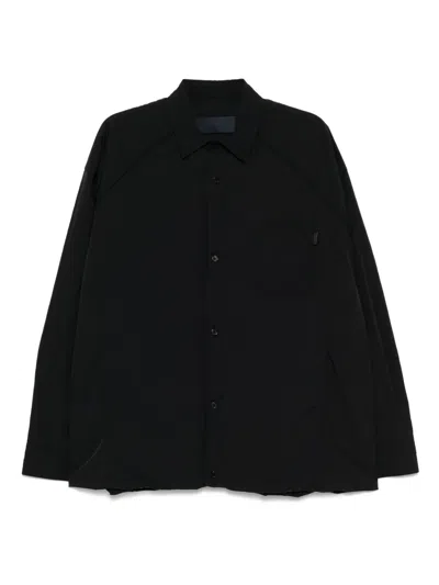 Juunj Double-layered Jacket In Black