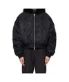 Juunj Double-sided Pilot Cotton Coat In Black