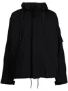 JUUNJ DRAWSTRING HOOD SHIRT JACKET