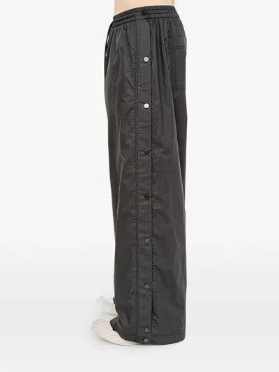 Juunj Drawstring-waist Track Pants In Black