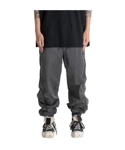 Juunj Elastic Waist Sweatpants In Black
