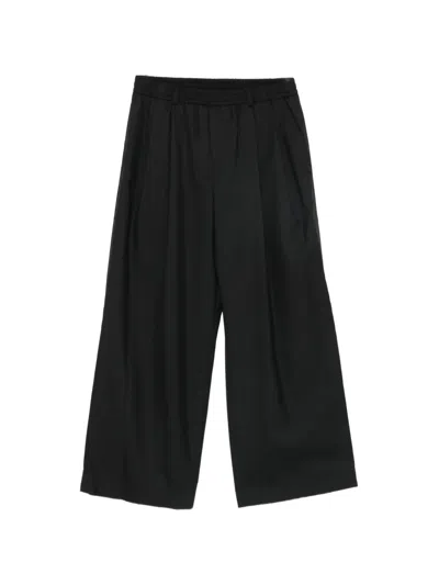 Juunj Elasticated-waistband Trousers In Black