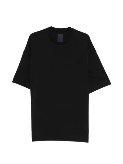 Juunj Embossed T-shirt In Black