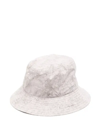Juunj Embroidered Logo Hat In Grey